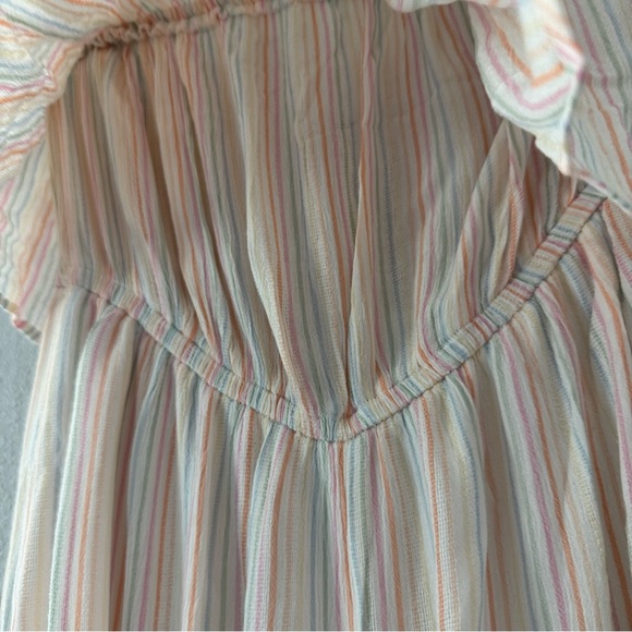 Japna Multicolor Pastel Striped Jumpsuit Size M - Picture 4 of 17